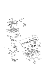 Part Location Diagram of 1-460055-000 Dirt Devil Overload protector